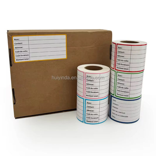 Étiquettes de Livraison Autocollantes Pro – Organisation Rapide & Livraison Sans Erreur