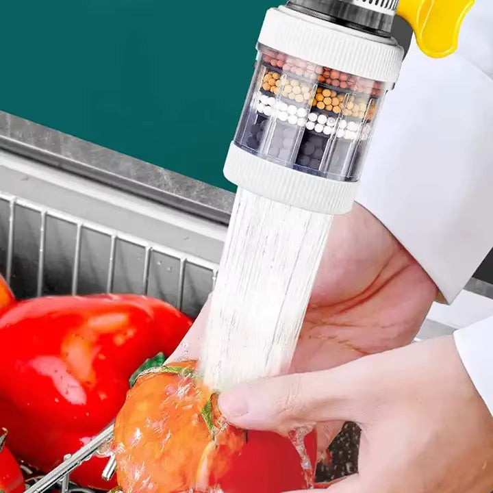 Filtre de Robinet Multifonction avec Billes Filtrantes